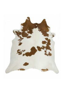 FCR-4 Cow Rug - Natural, Light Brown & White